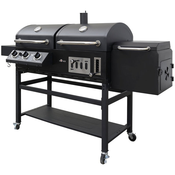 Grill gas kohle kombination Terrassengrill